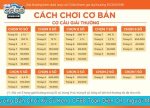 Hướng Dẫn Chơi Xổ Số Keno CF68 Toàn Diện Cho Người Mới
